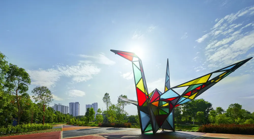 Origami Park winning work